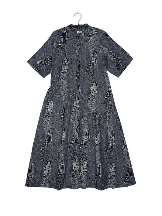 Asymmetric Shirt Dress #600 <M>