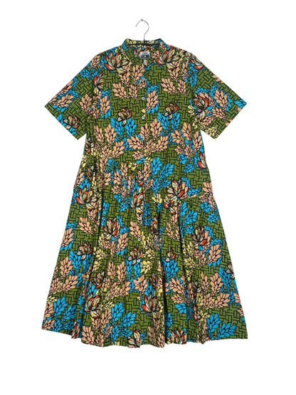 Asymmetric Shirt Dress #822 <M>