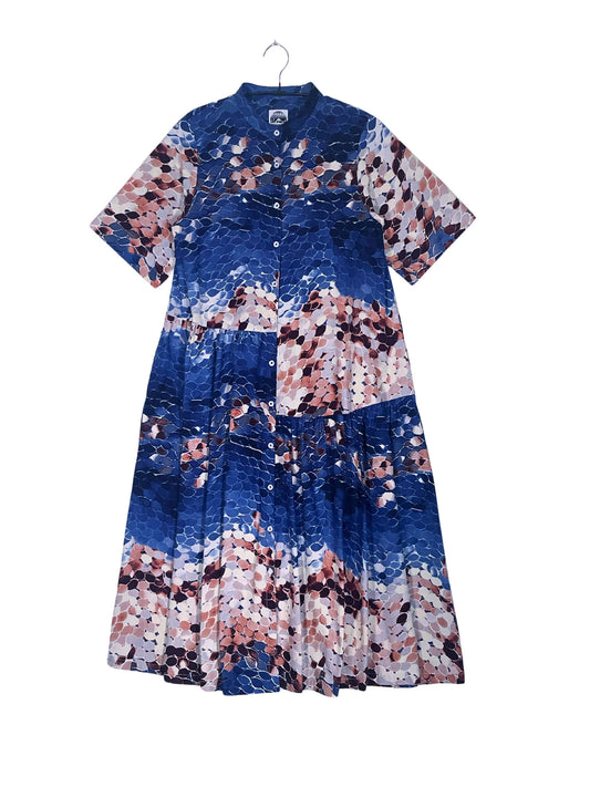 Asymmetric Shirt Dress #826 <M>