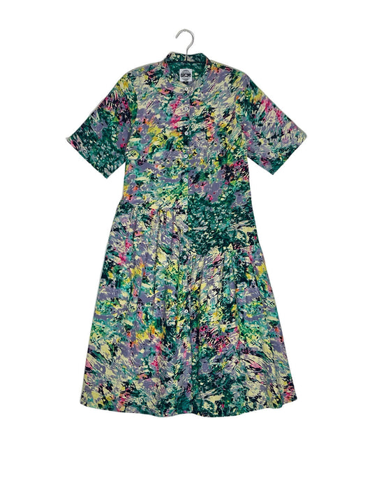 Asymmetric Shirt Dress #635 <S>