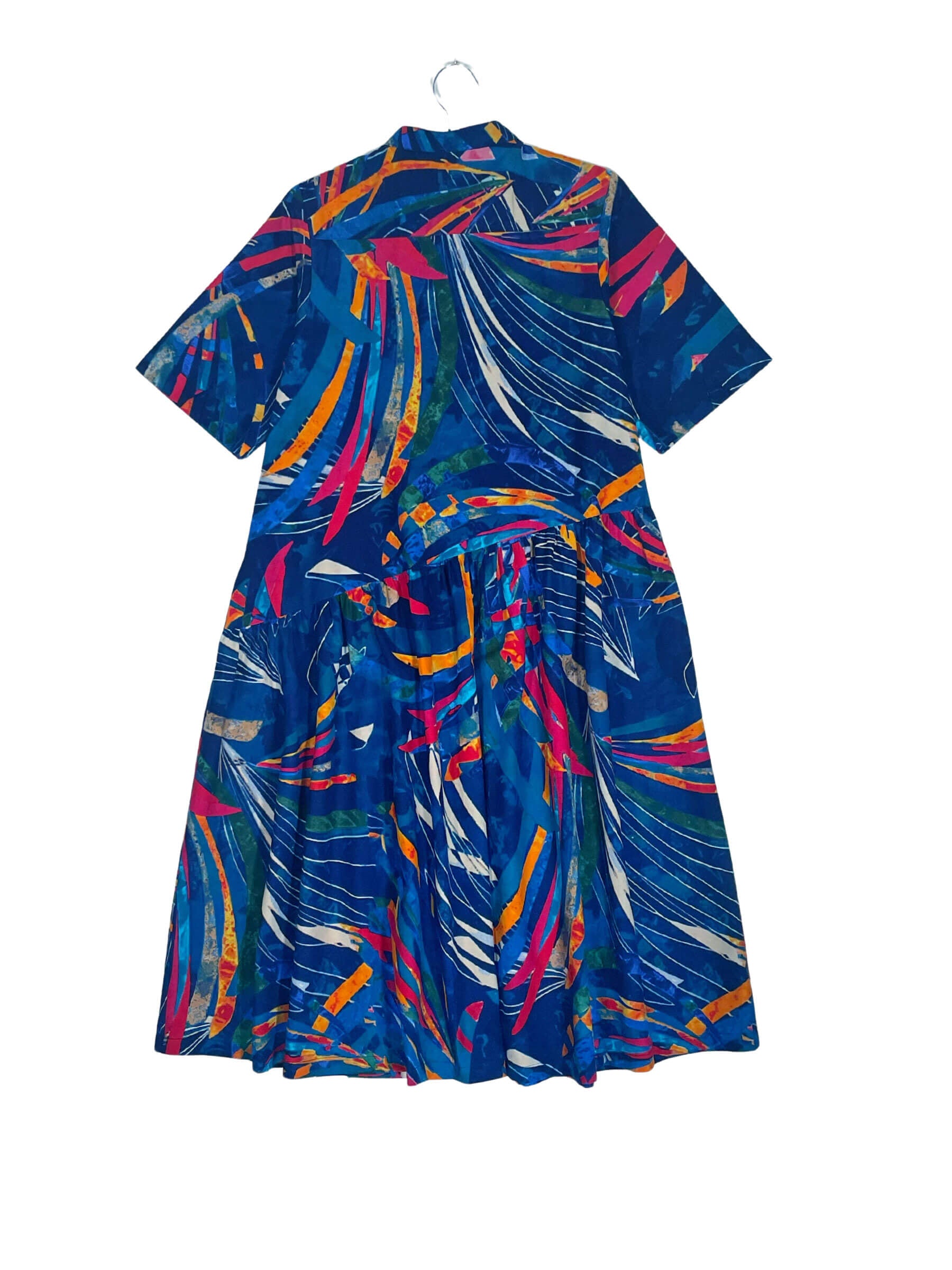Asymmetric Shirt Dress