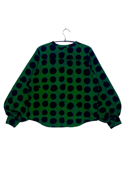 Batik Band Collar Shirt