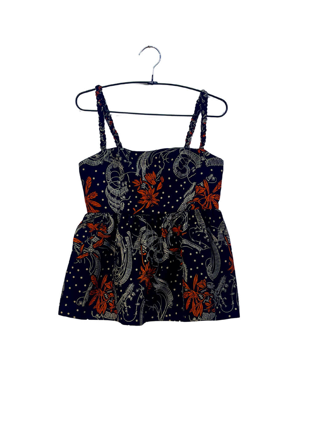 Braided Strap Camisole Tunic