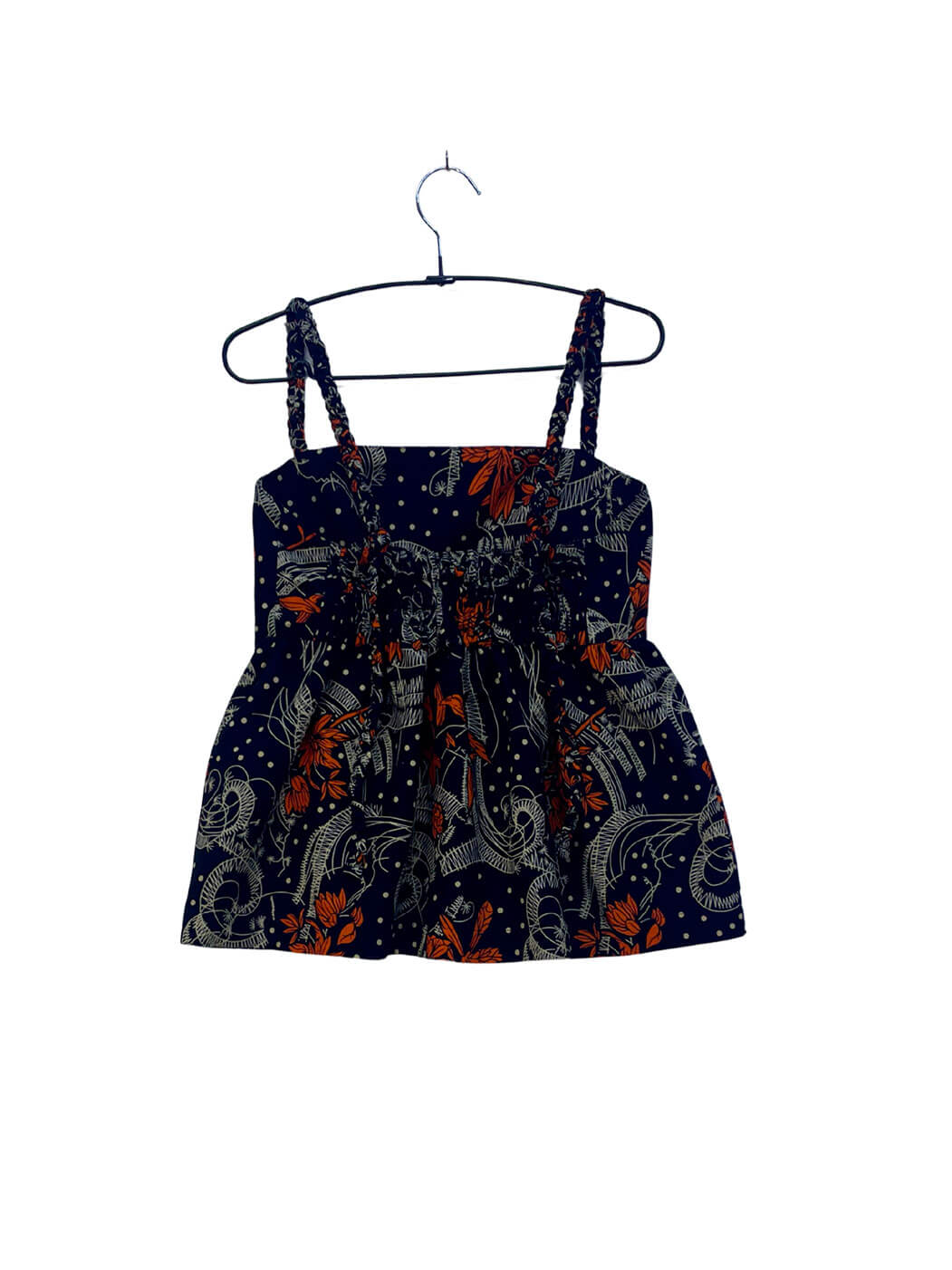 Braided Strap Camisole Tunic