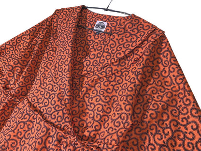 Bishop Sleeve Wrap Dress <Semi-custom Order>
