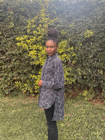 クロスバックブラウス