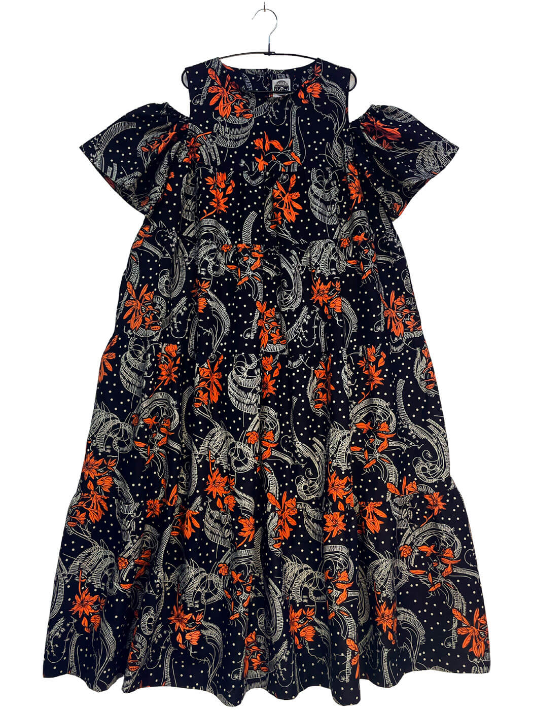 Cold Shoulder Tiered Dress