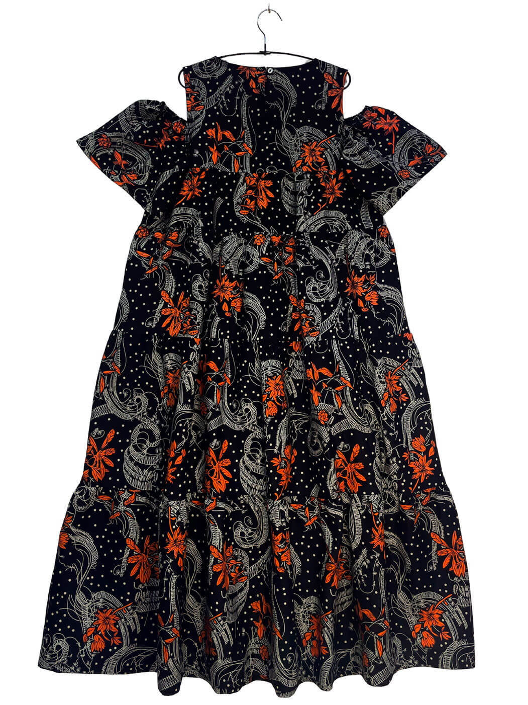 Cold Shoulder Tiered Dress