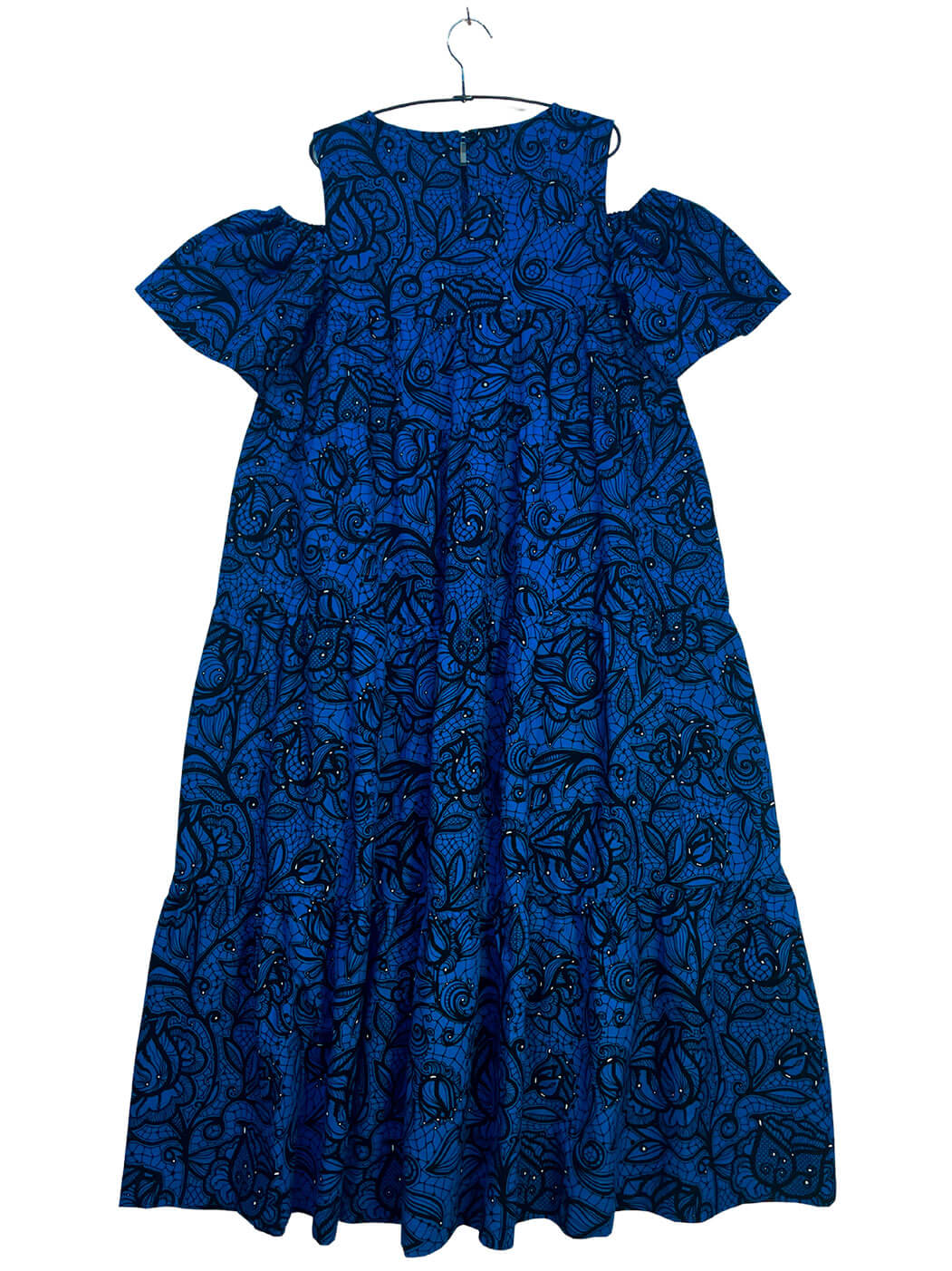 Cold Shoulder Tiered Dress