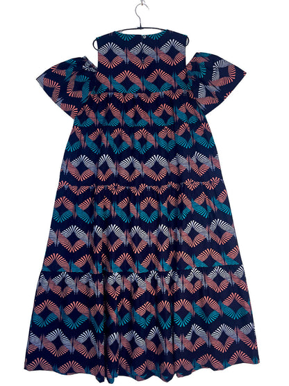 Cold Shoulder Tiered Dress