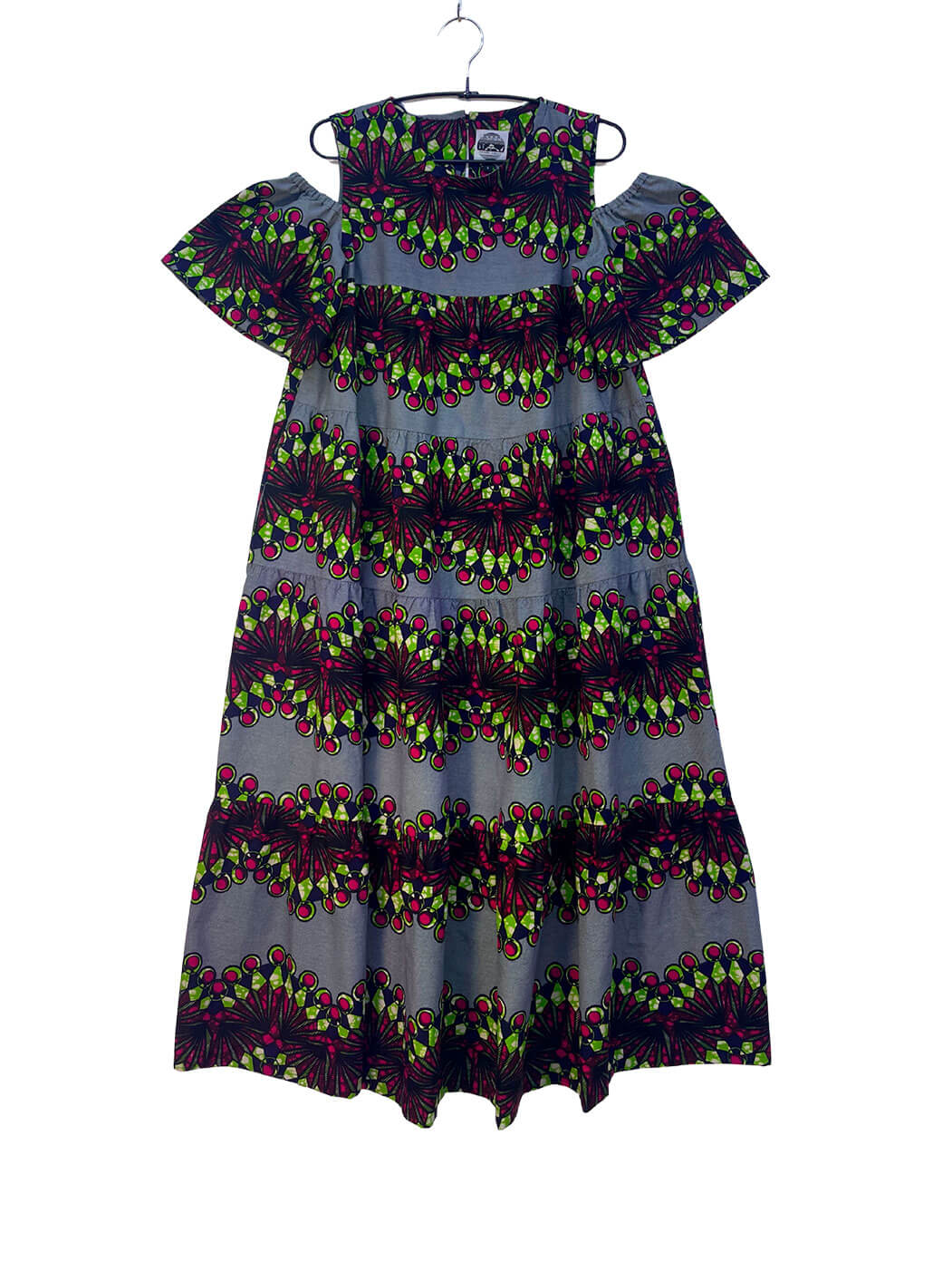 Cold Shoulder Tiered Dress