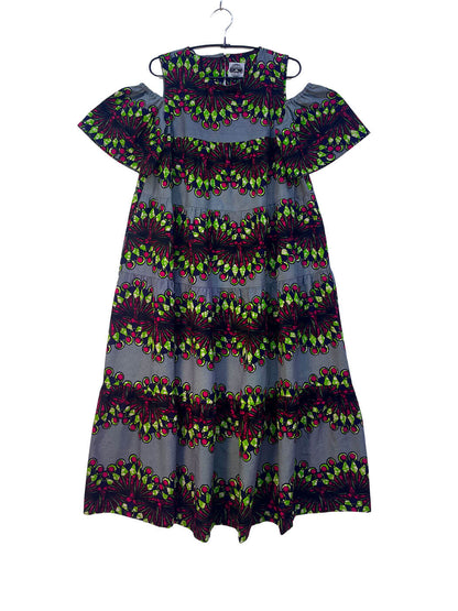 Cold Shoulder Tiered Dress