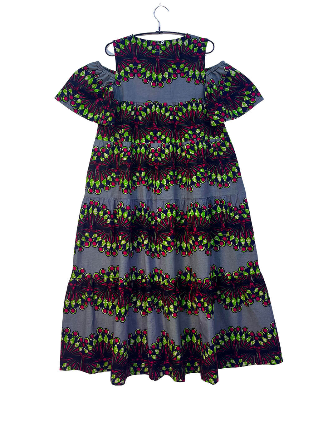Cold Shoulder Tiered Dress