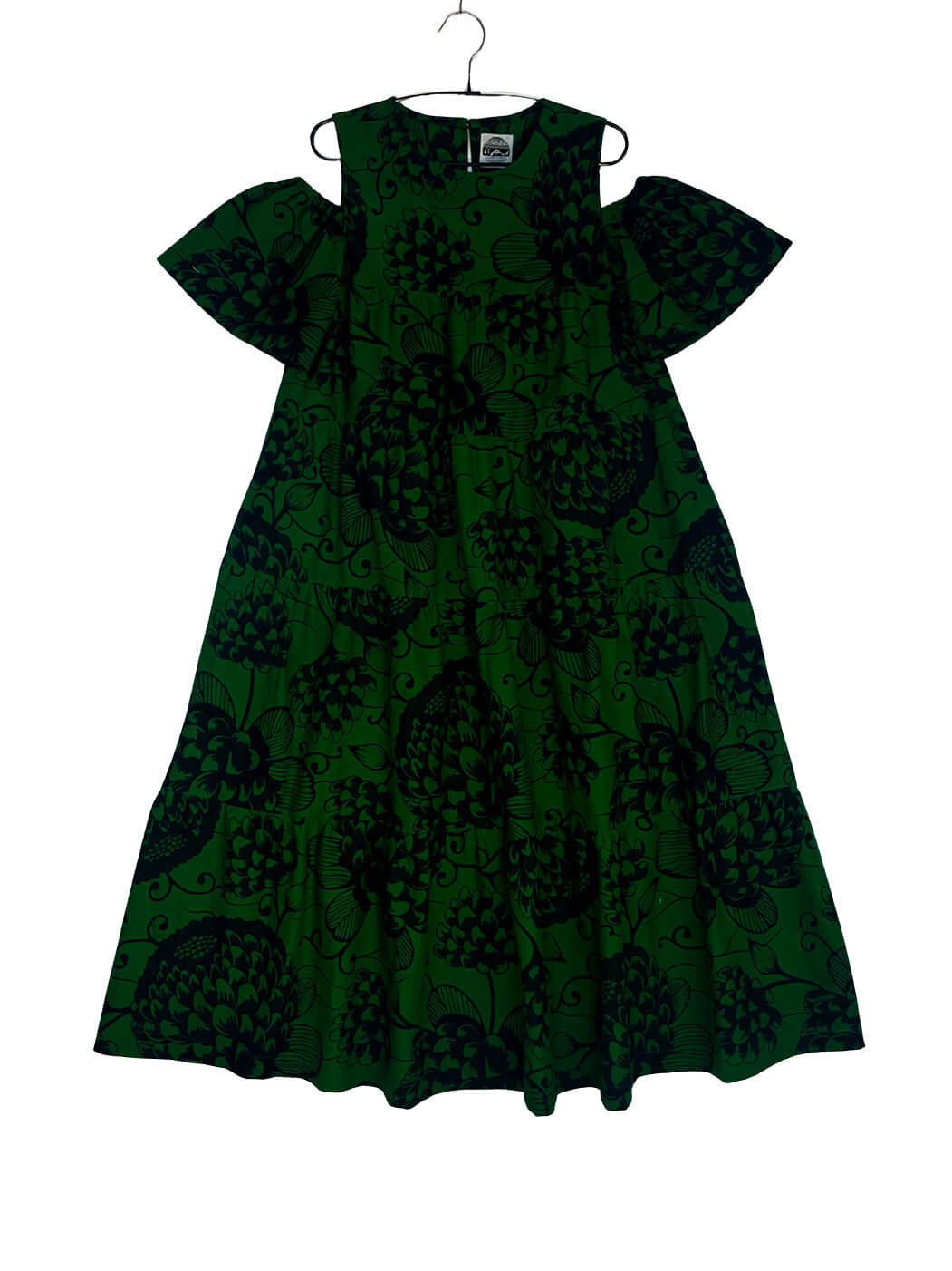 Cold Shoulder Tiered Dress