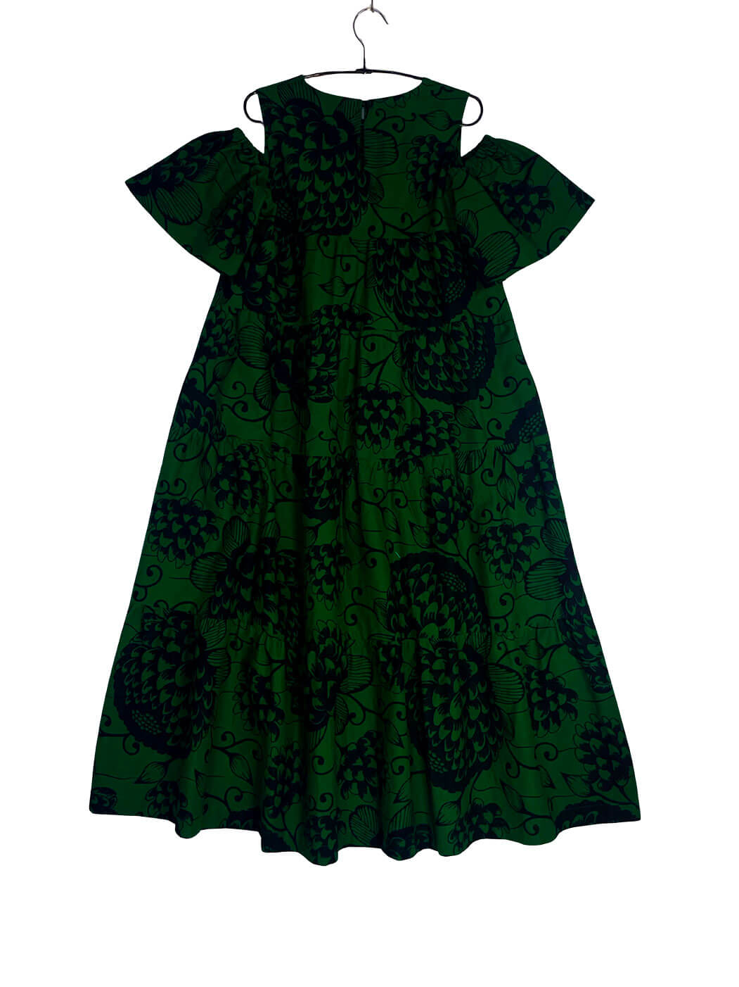 Cold Shoulder Tiered Dress