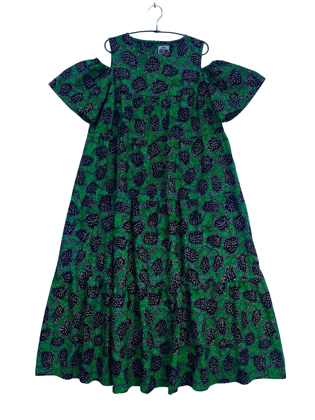 Cold Shoulder Tiered Dress