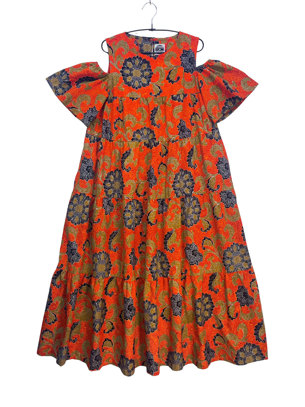 Cold Shoulder Tiered Dress