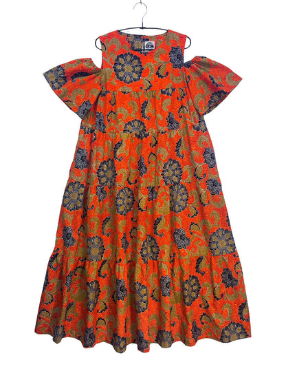 Cold Shoulder Tiered Dress