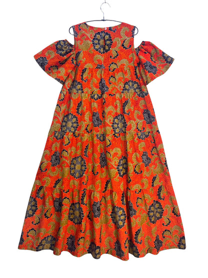 Cold Shoulder Tiered Dress