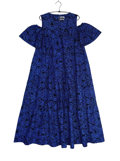Cold Shoulder Tiered Dress