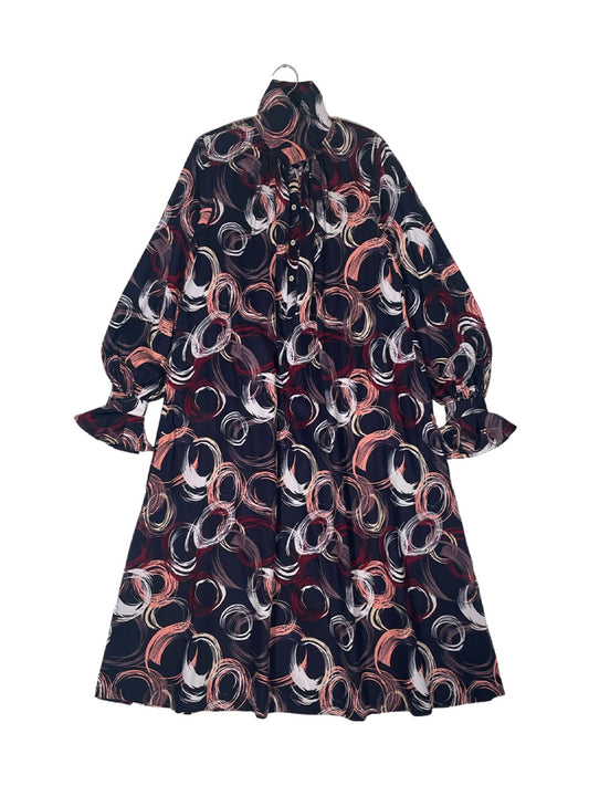 High Neck Smock Dress #740 <L>