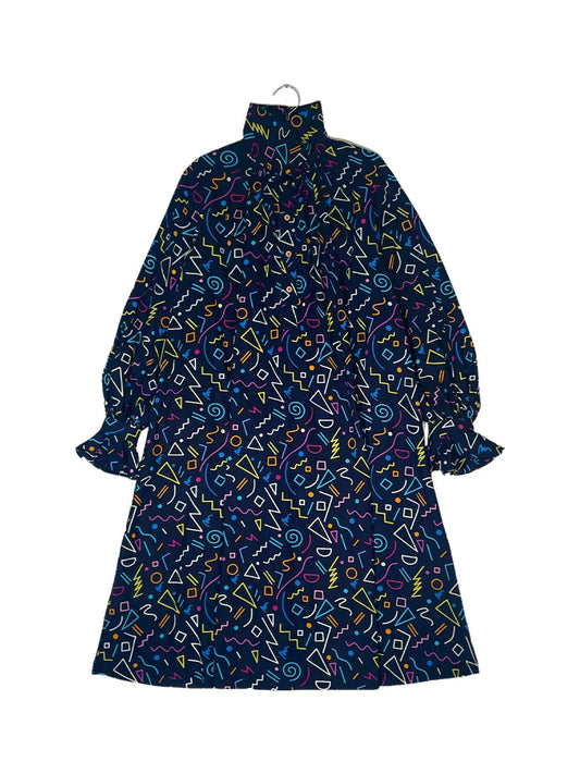 High Neck Smock Dress #559 <M>