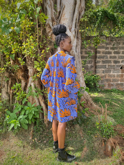 Pintuck Smock Dress <Semi-custom Order>