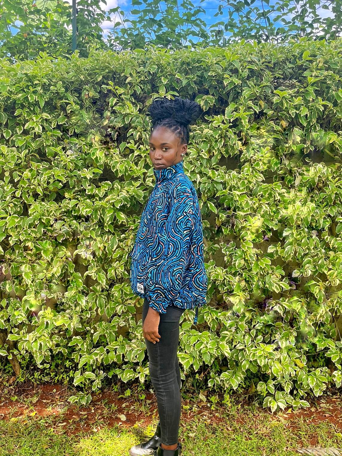 リバーシブルブルゾンジャケット