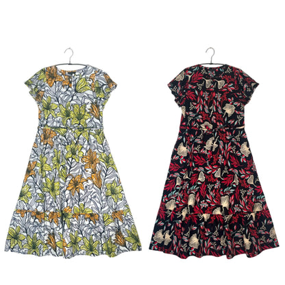Ruffle Sleeve Dress <Semi-custom Order>