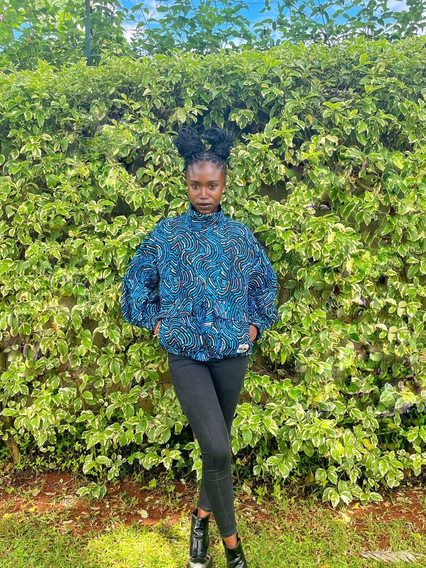 リバーシブルブルゾンジャケット