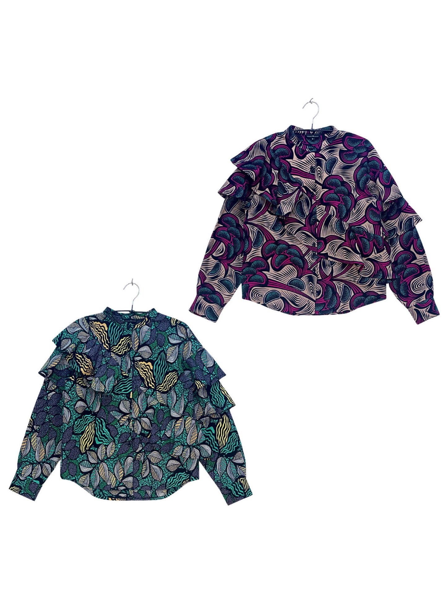 Layered Ruffle Shirt