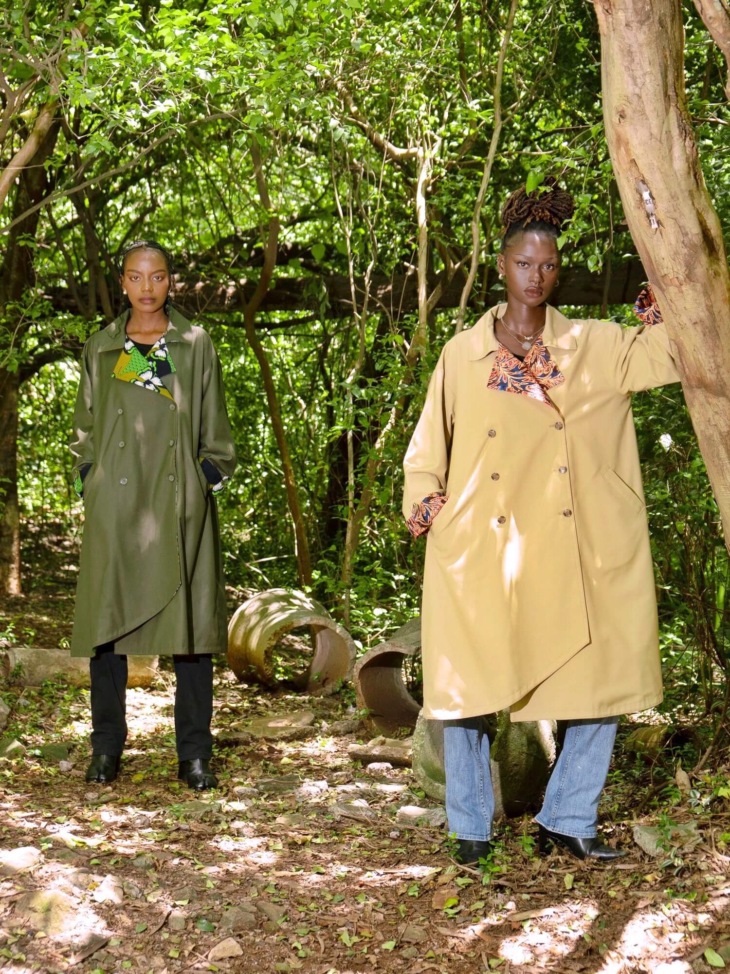Reversible Balmacaan Coat – nomadic artisan