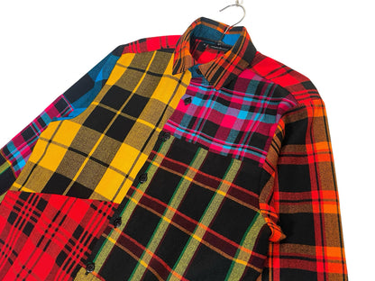 Maasai Shuka Patchwork Shirt - Op.1 <M>