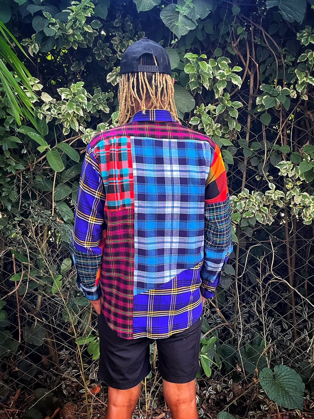 Maasai Shuka Patchwork Shirt - Op.1 <M>