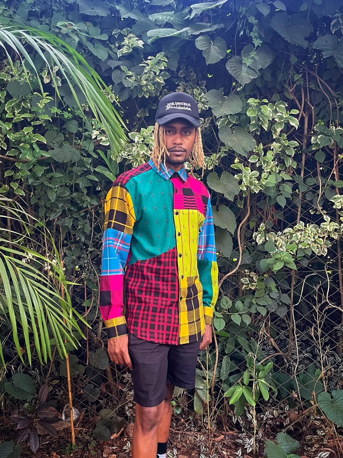 Maasai Shuka Patchwork Shirt