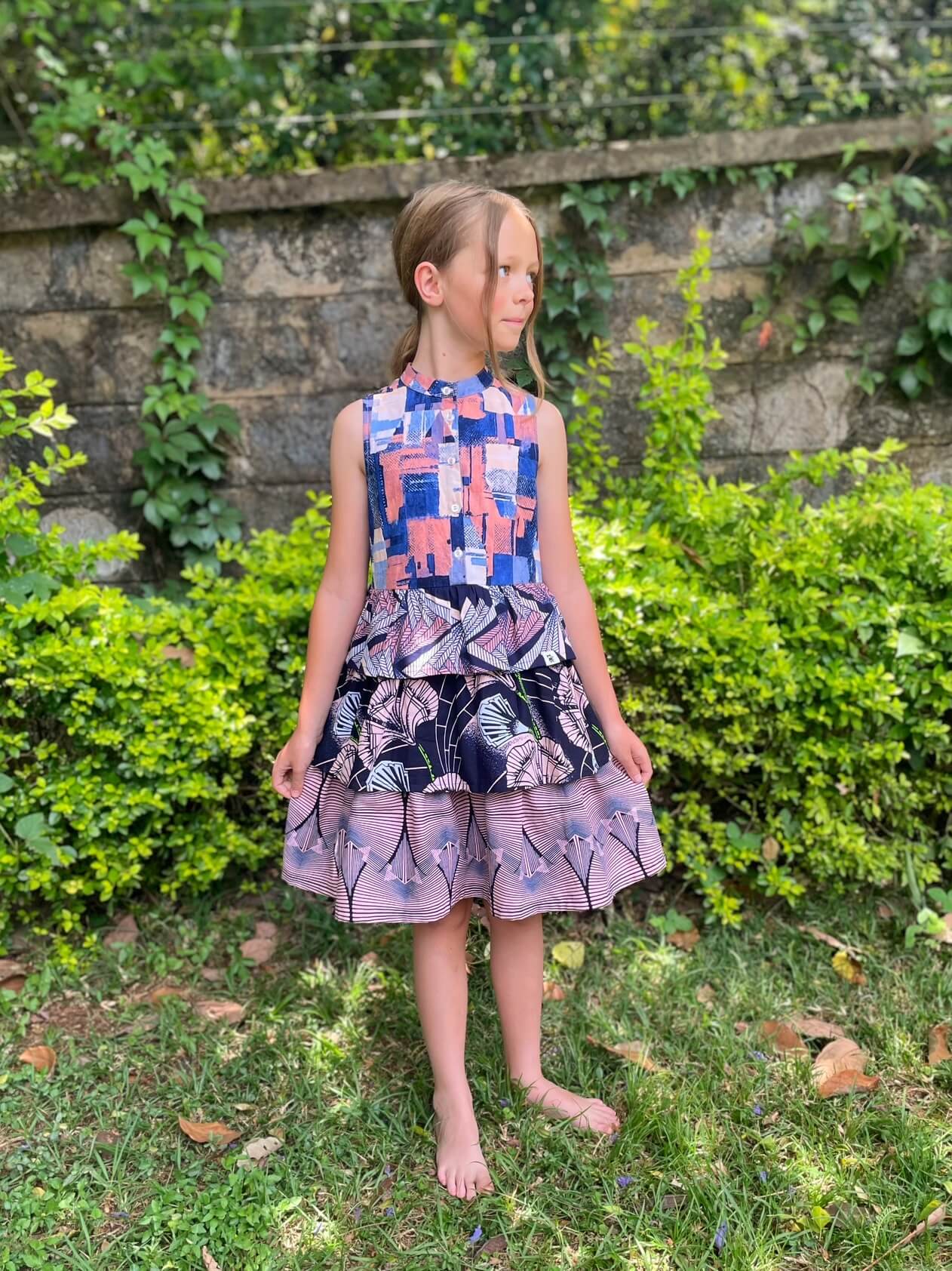 Kids Tiered Summer Dress <Semi-custom Order>
