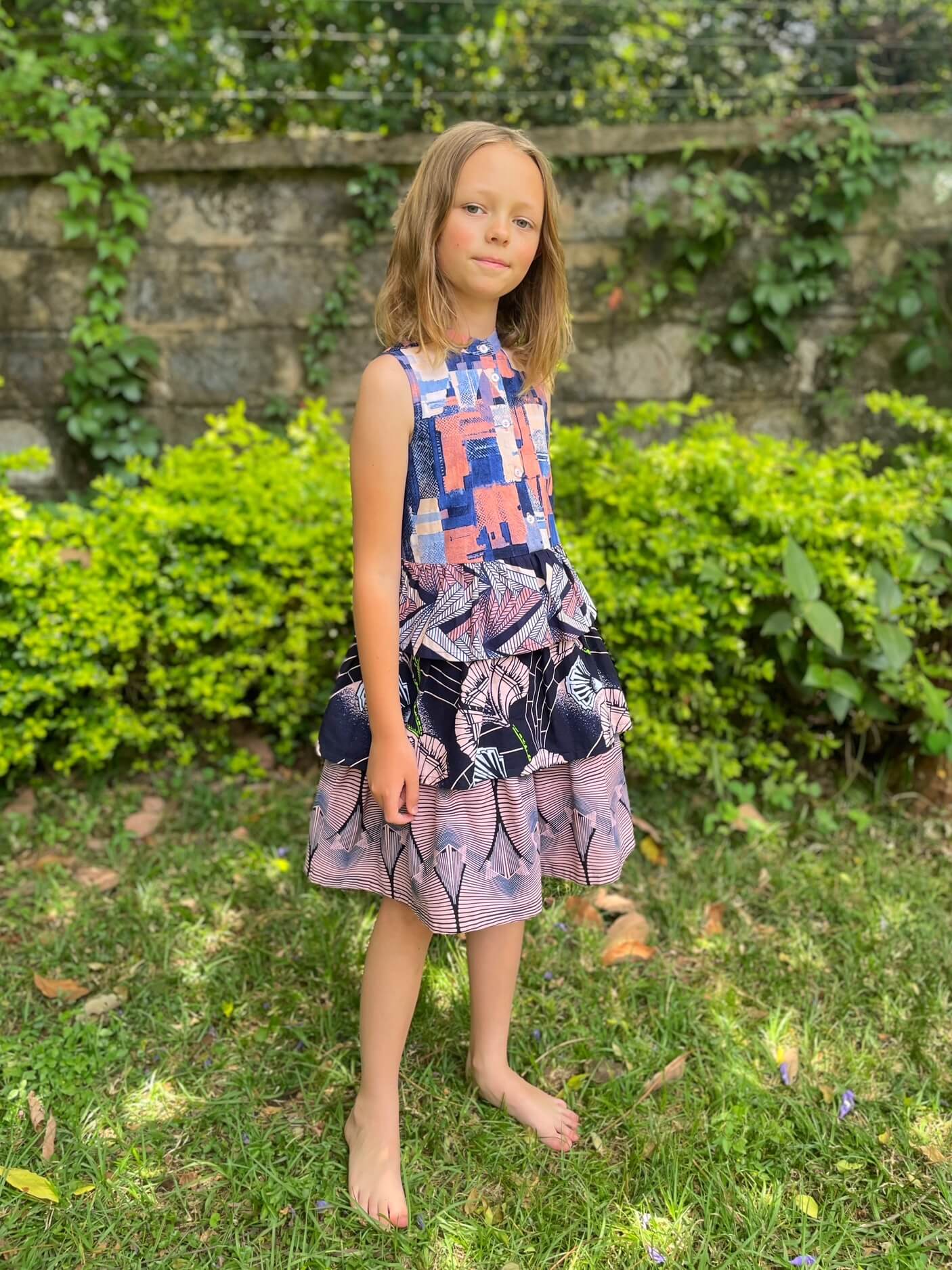 Kids Tiered Summer Dress <Semi-custom Order>