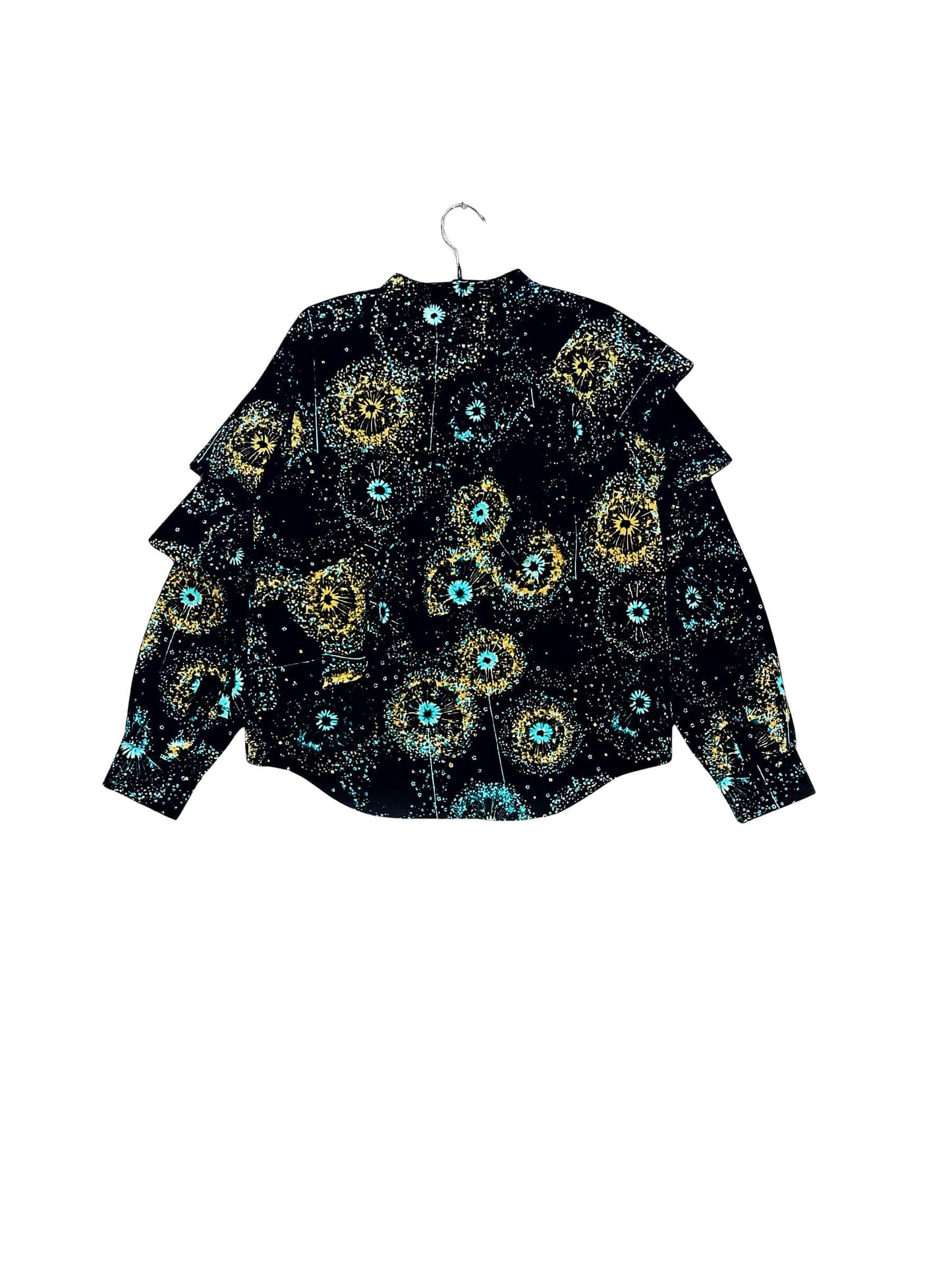 Layered Ruffle Shirt #830 <L>