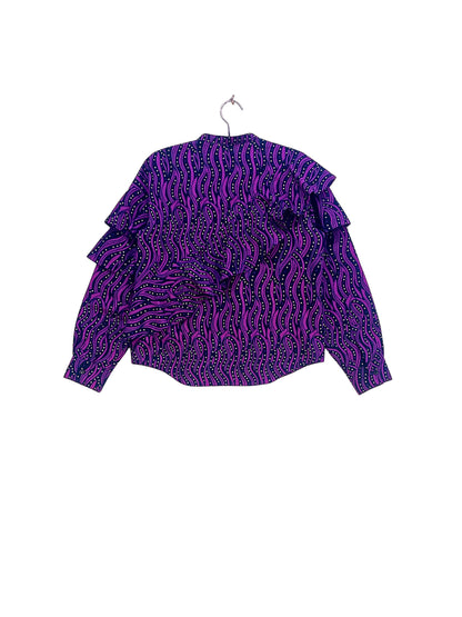 Layered Ruffle Shirt  #834 <M>