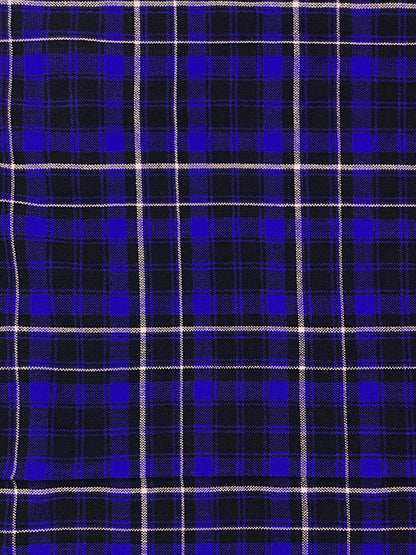 Maasai Shuka Shirt Dress - Long #81 <M>