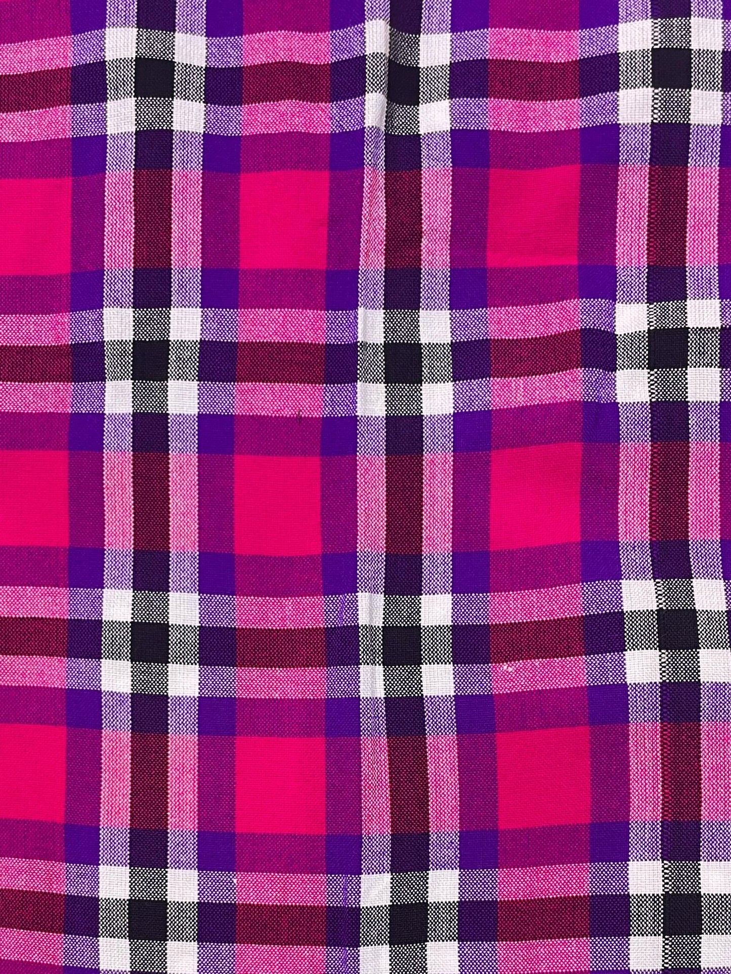 Maasai Shuka Tiered Skirt #82 <M>