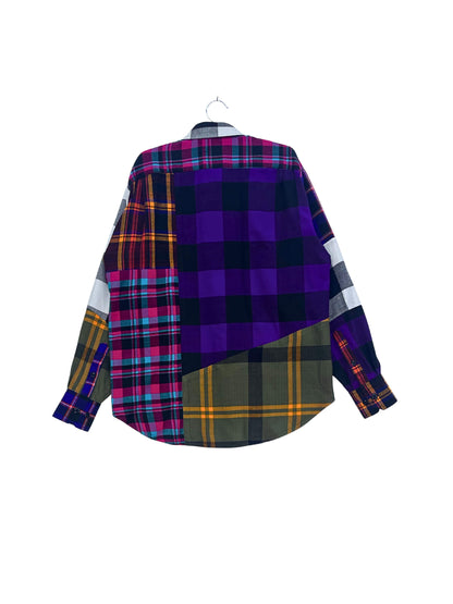 マサイシュカパッチワークシャツ - Op.12 <L>