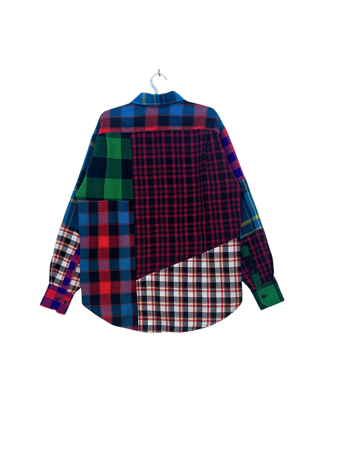 マサイシュカパッチワークシャツ - Op.14 <L>