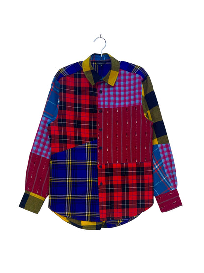 Maasai Shuka Patchwork Shirt