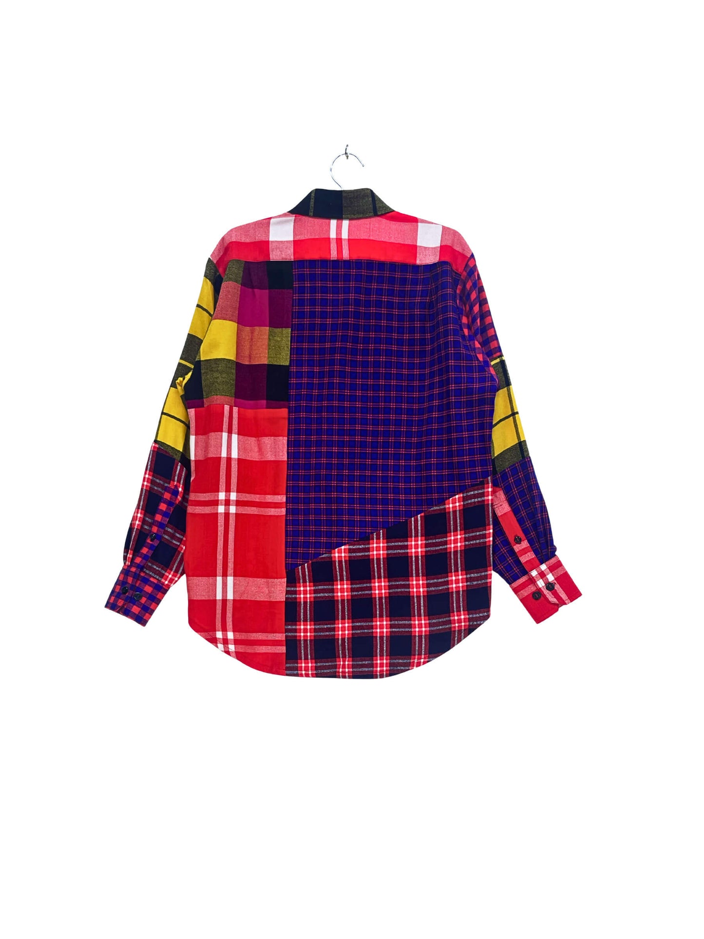 Maasai Shuka Patchwork Shirt - Op.10 <M>