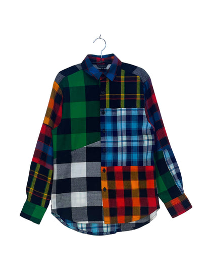 Maasai Shuka Patchwork Shirt
