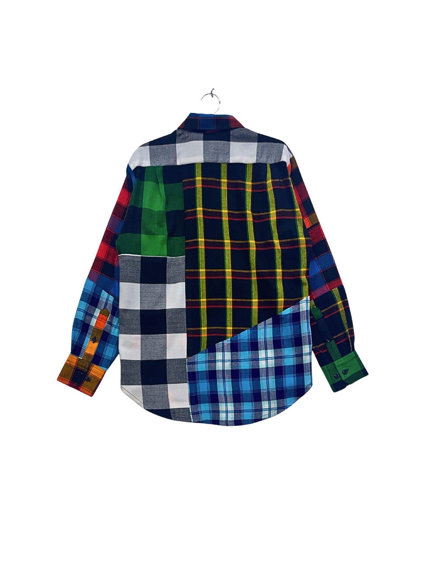 Maasai Shuka Patchwork Shirt - Op.11 <M>