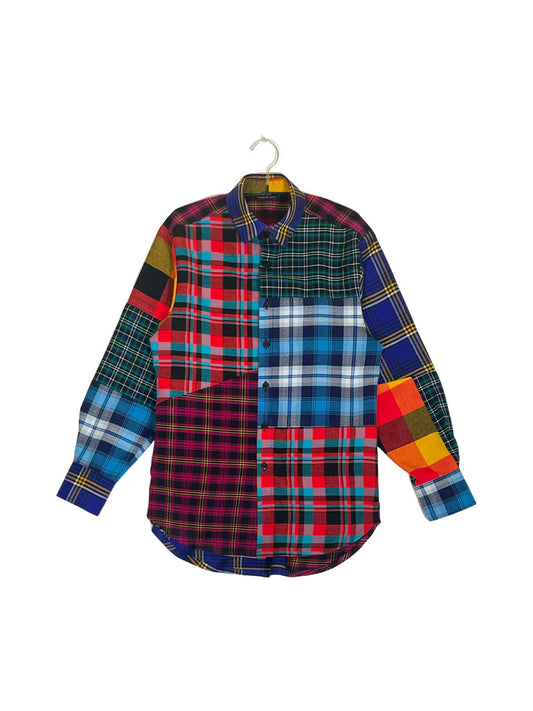 Maasai Shuka Patchwork Shirt - Op.2 <M>