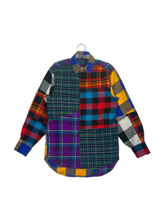 Maasai Shuka Patchwork Shirt - Op.3 <M>