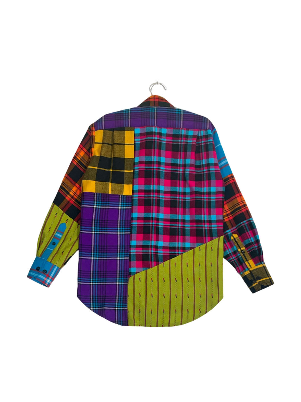 Maasai Shuka Patchwork Shirt - Op.5 <M>